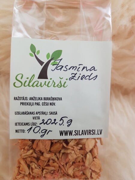 Jasmīna ziedi 10 gr.-2,50 eiro
