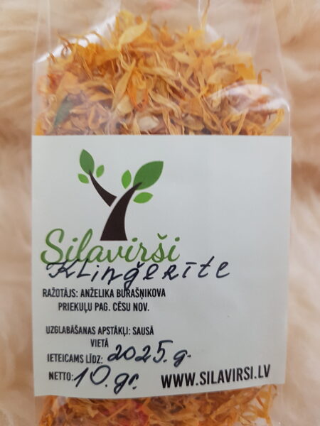 Klinģerīte 10 gr.-2,50 eiro