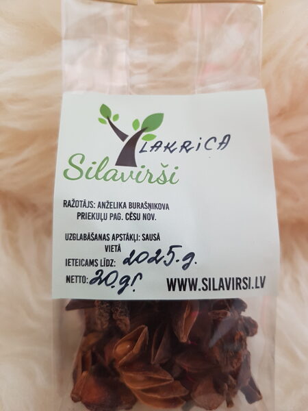 Lakrica 20 gr.-2,50 eiro